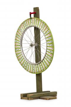 American Country Style Handmade Carnival Wheel - 4667231