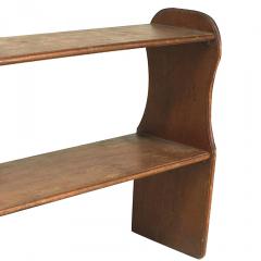 American Country Style Stained Pine Bookshelf - 4170698