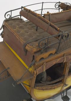 American Country Wooden Train Coach Model - 4519668