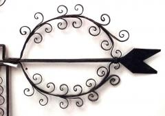 American Country Wrought Iron Weather Vane - 4668581