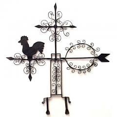 American Country Wrought Iron Weather Vane - 4709062