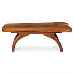 American Craft Live Edge Walnut Coffee Table by Philip Andrews - 4484814