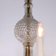 American Cut Crystal and Brass Chandelier Circa 1930 - 3606840