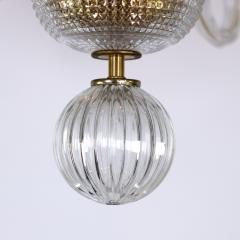 American Cut Crystal and Brass Chandelier Circa 1930 - 3606841