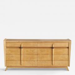 American Designer Dresser with Maple and Brass USA 1950s - 4797568