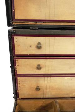 American Ebonized Vaudeville Trunk - 4666845