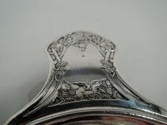 American Edwardian Sterling Silver Porringer with Circus Animals - 3760180