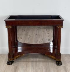 American Empire Mahogany Console Table Circa 1830 - 1400876