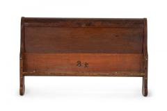 American Empire Mahogany Scroll Form Sleigh Bed - 4168971