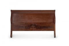 American Empire Mahogany Scroll Form Sleigh Bed - 4168972