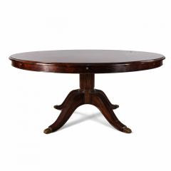 American Empire Style Round Conference Table - 1424253