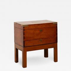 American Federal Mahogany Box on Later Stand Circa 1820 - 2574219