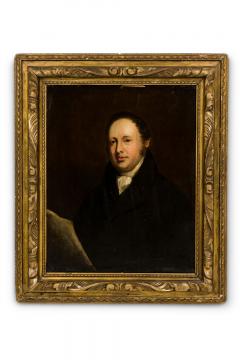 American Federal Man in Black Portrait - 4517060