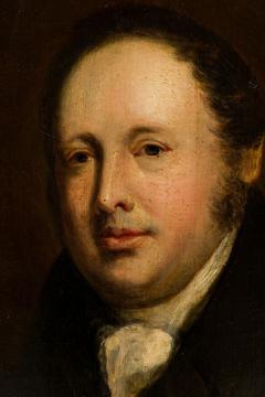 American Federal Man in Black Portrait - 4517064