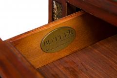 American Federal Style Merrion Cherry Veneer Console Table - 4658085