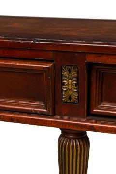 American Federal Style Merrion Cherry Veneer Console Table - 4658088