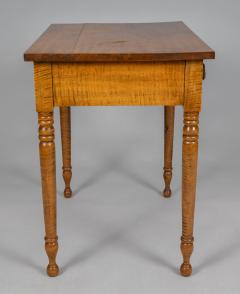 American Federal Tiger Maple Side Table - 3943908