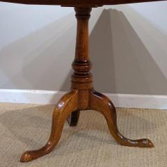 American Federal Tiger Maple Tripod Table - 2550227