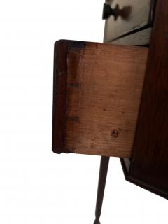 American Federal mahogany 2 drawer end table - 4659232