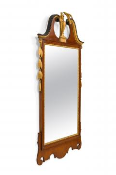 American Federal style Mahogany and Gold Wall Mirror - 4667298