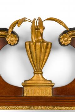 American Federal style Mahogany and Gold Wall Mirror - 4667301
