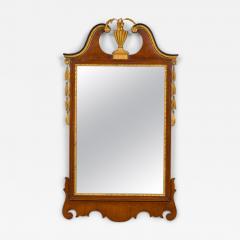 American Federal style Mahogany and Gold Wall Mirror - 4729242