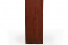 American Folk Art Red Painted Hanging Wall Mounted Shelf 19th century - 4501812