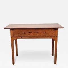 American Fruitwood One Drawer Tavern Table circa 1810 - 4826156