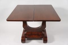 American Mahogany Extendable Games Table - 3874343