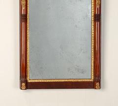 American Mahogany Pier Mirror 19th Century - 1556296