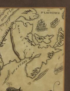 American Maple Print Of 13 Colonies - 3198622