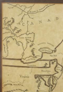 American Maple Print Of 13 Colonies - 3198623