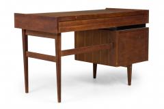 American Mid Century 3 drawer Walnut Desk - 4652510