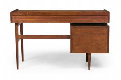 American Mid Century 3 drawer Walnut Desk - 4652511