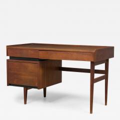 American Mid Century 3 drawer Walnut Desk - 4700640