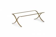 American Mid Century Barcelona Bronze Coffee Cocktail Table - 2793589