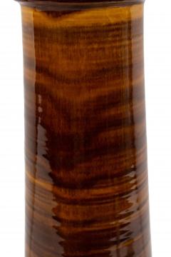 American Mid Century Brown Ceramic Table Lamp - 1377932