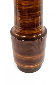 American Mid Century Brown Ceramic Table Lamp - 1377933