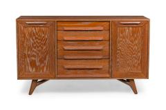 American Mid Century Cerused Oak Four Drawer Credenza - 4161827