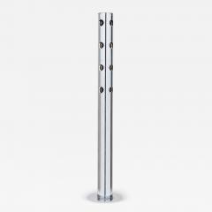 American Mid Century Chrome Cylindrical Floor Flamp - 4167718