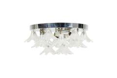 American Mid Century Glass Bloom Cluster Plafonnier - 4162403