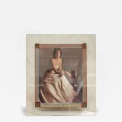 American Mid Century Glass Picture Frame - 4716921