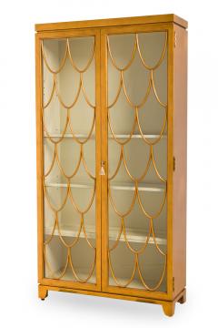 American Mid Century Gold Gilt Display Cabinet - 4653104
