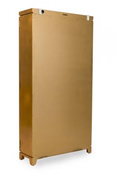 American Mid Century Gold Gilt Display Cabinet - 4653109