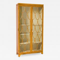 American Mid Century Gold Gilt Display Cabinet - 4700934