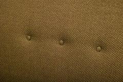 American Mid Century Greenish Brown Upholstered 3 Seater Sofa - 4660890