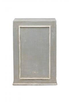 American Mid Century Grey Painted Pedestal - 4171513