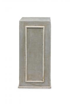 American Mid Century Grey Painted Pedestal - 4171514