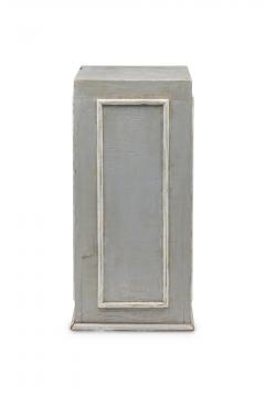 American Mid Century Grey Painted Pedestal - 4171516