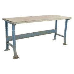 American Mid Century Industrial Steel Work Table - 4700318